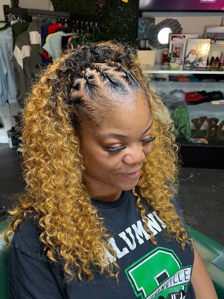 Jada Wayda Quick Weave at Your Braid Our Bondđź’š in Florissant, MO