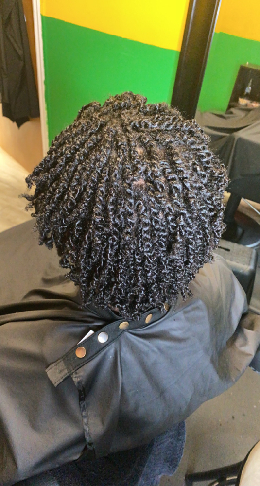 Two Strand Twist w/o hair added