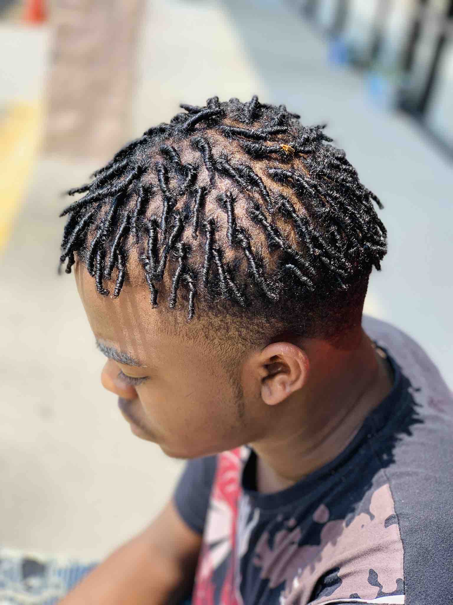 Retwist for Undercuts or Mohawks