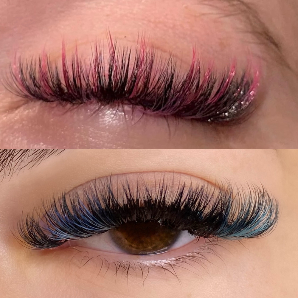 Color/Glitter Lashes