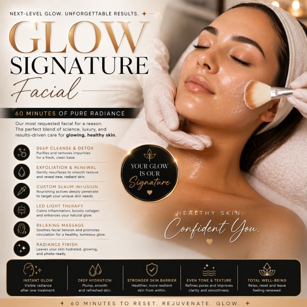 Glow Signature Facial at Ady Glow Esthetics in Houston, TX