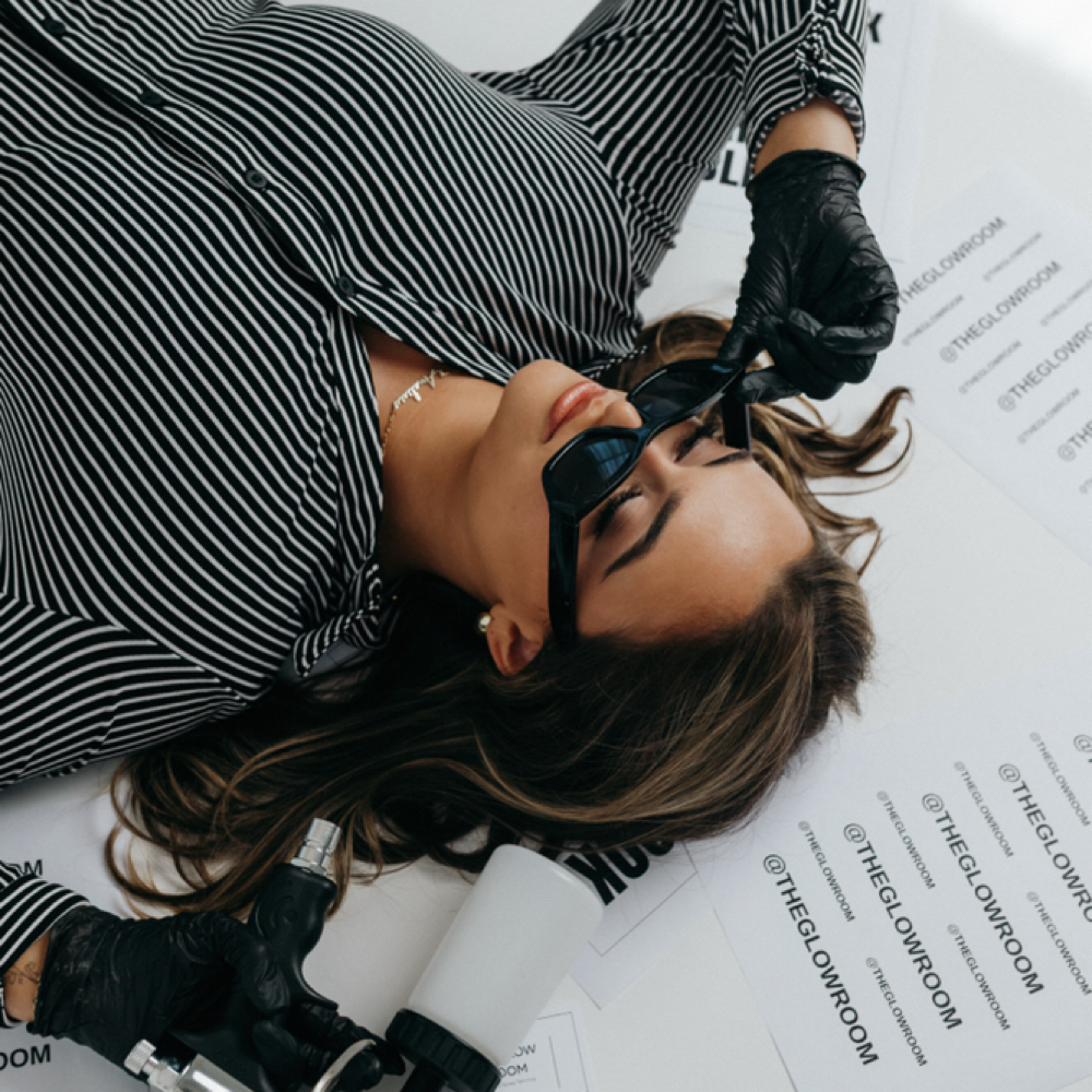 Pearl Shimmer Drops at The Glow Room in West Islip, NY