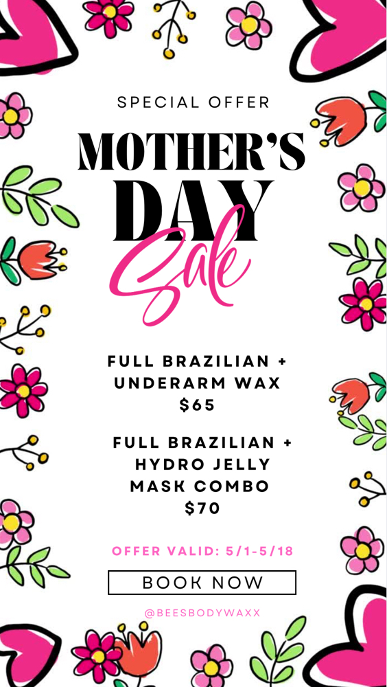 Full Brazilian Wax + Under Arm Wax