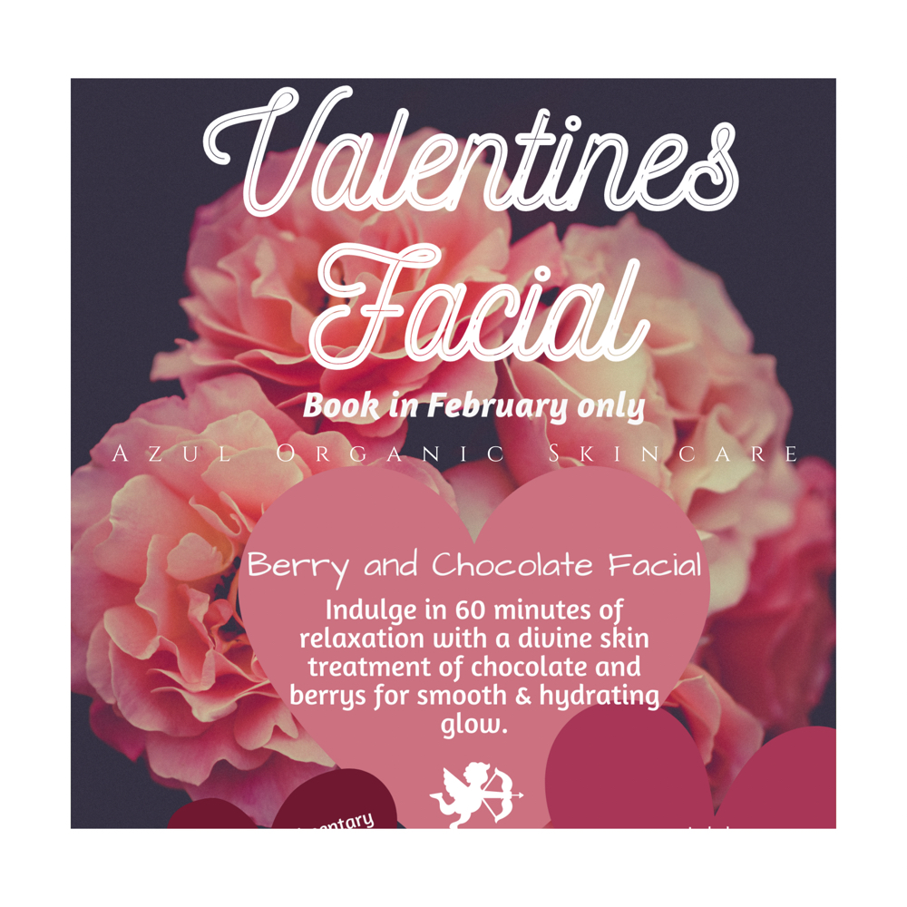 Valentines Facial (all February) at Azul Organic Skincare in Las Vegas, NV