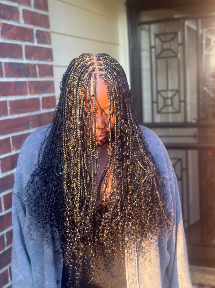 Small Knotless Full Boho