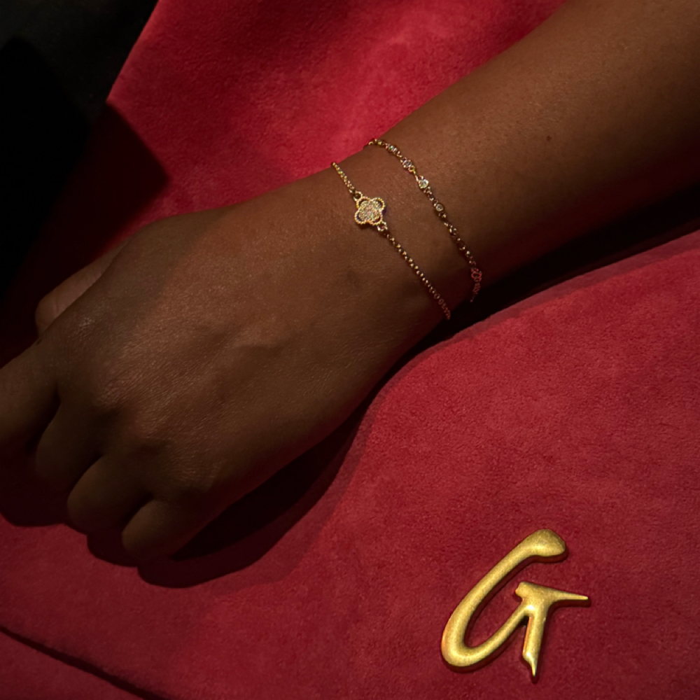 14k gold filled bracelet at Lilly's Beautee Bar in Ferndale, MI