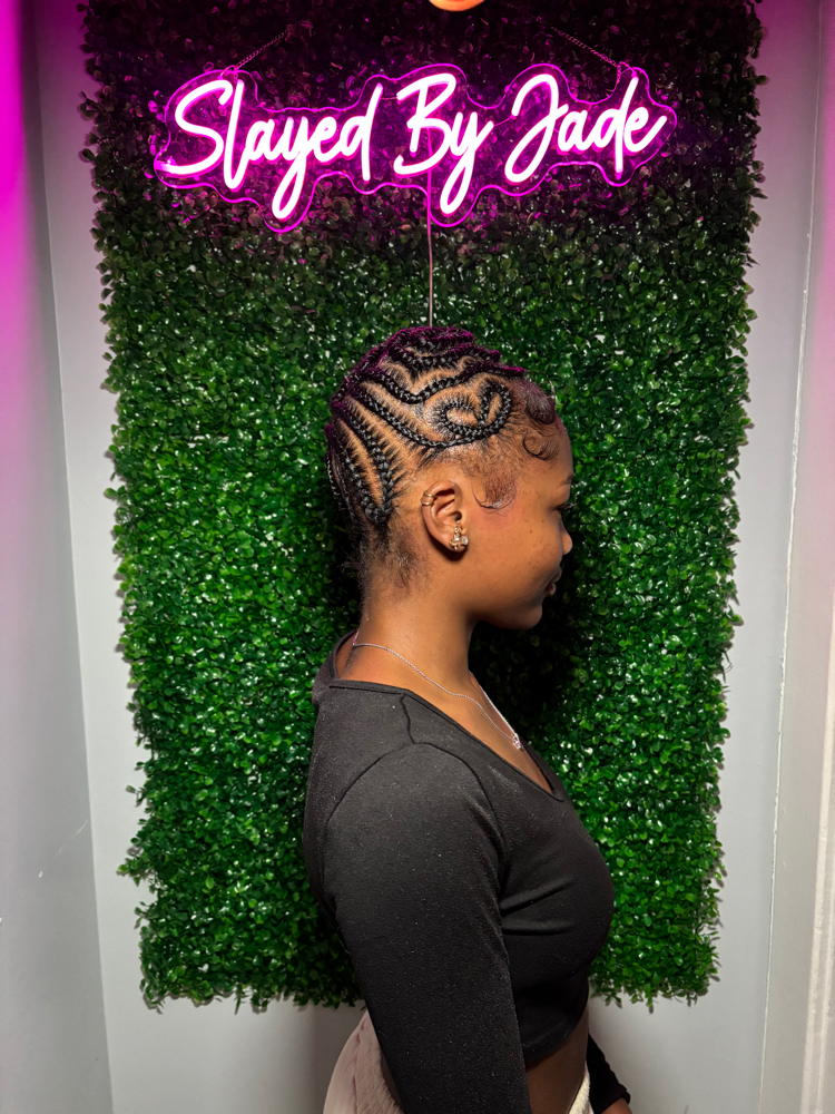Braided Baldie(NO WEAVE)