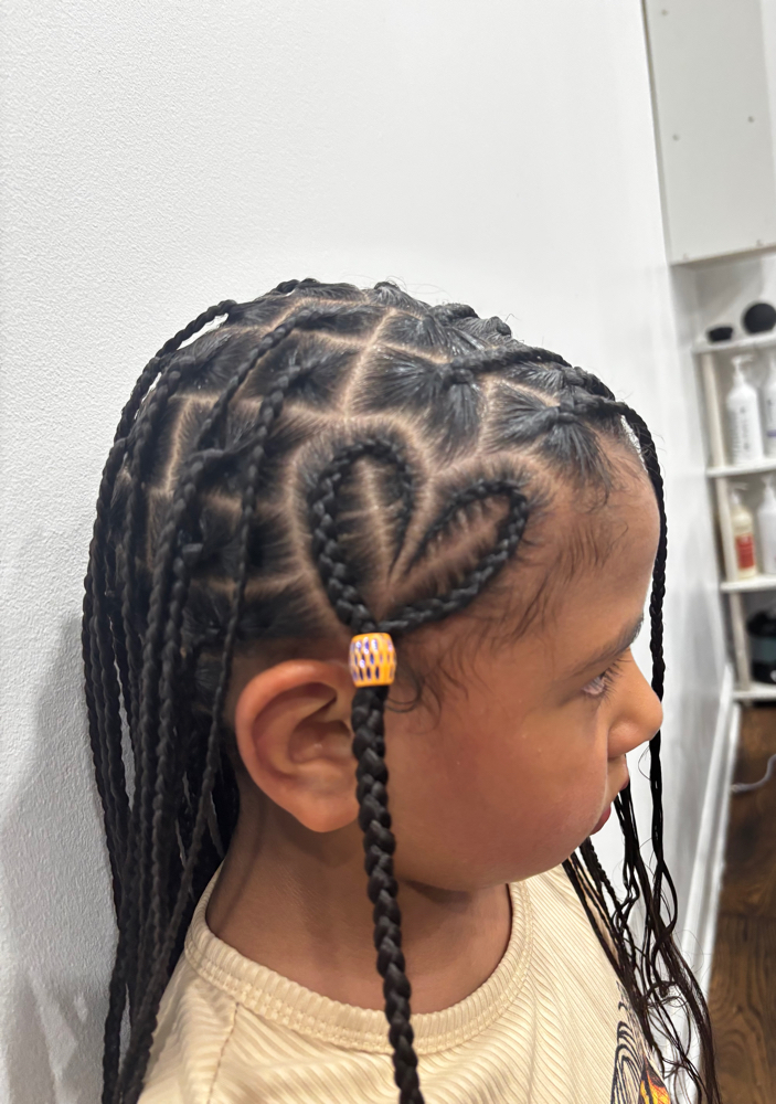Princess Box Braids Natural Hair at Beautified Hair by Tabz in Allentown, PA