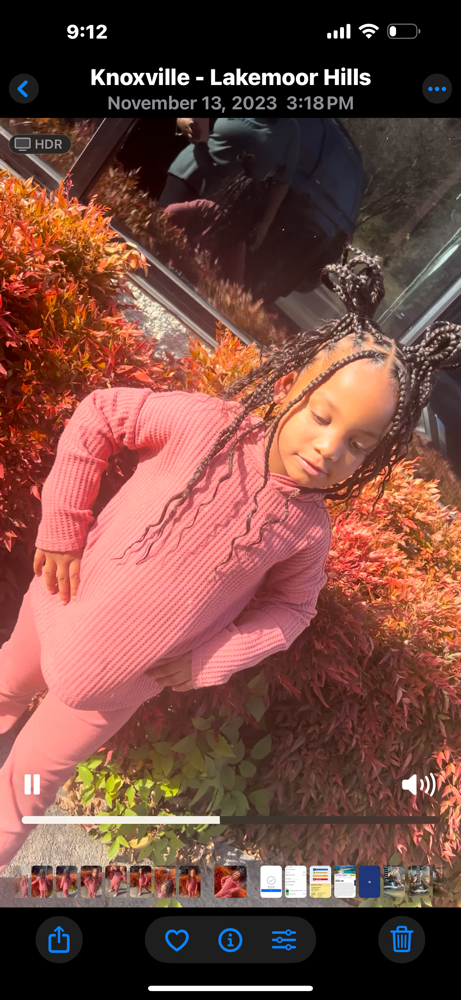 Tot Box Braids at Natural Beauty by Donecia in Knoxville, TN