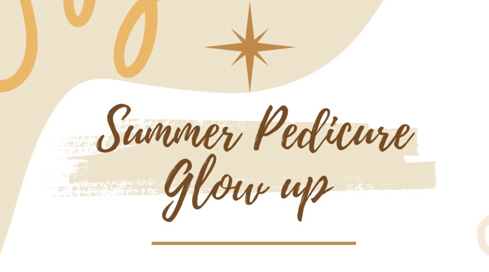 Glow Up pedicure