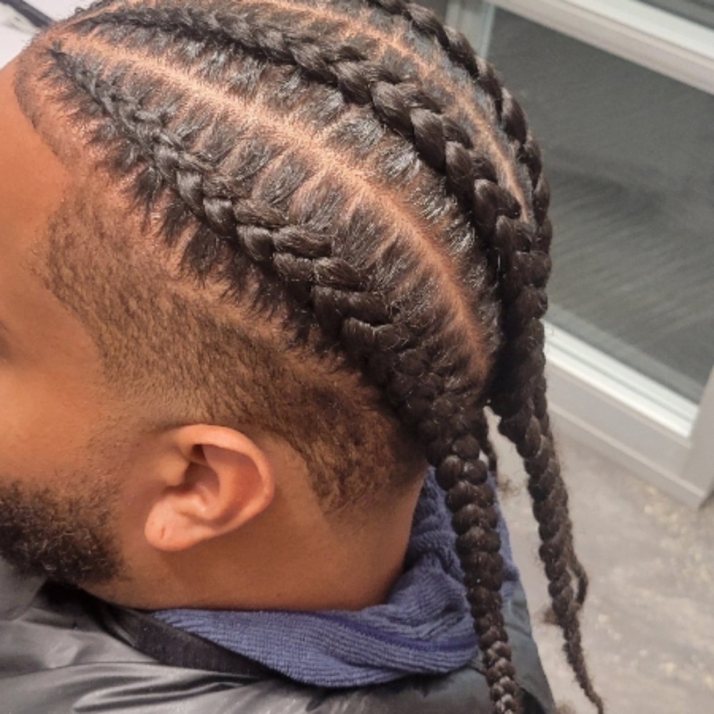Stitch Braids (full) Up To 8 at Nspired Hair Designs in Fort Myers, FL