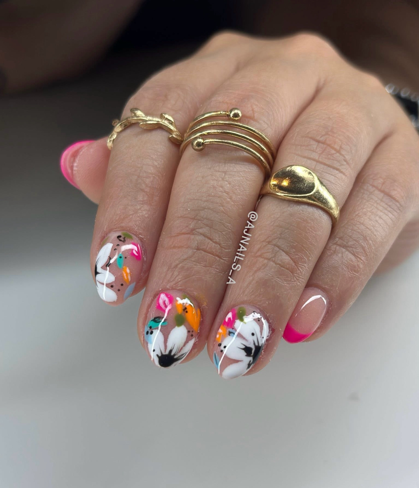 Full Set at AJ Nails in Conroe, TX