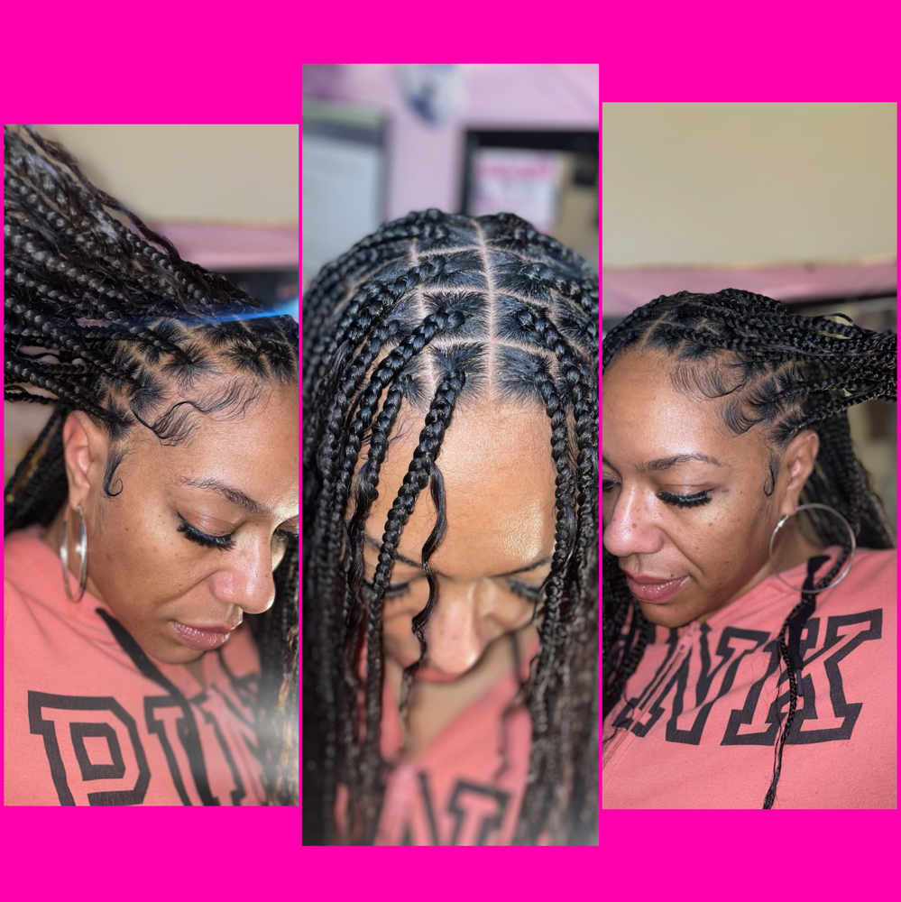 🦋Medium Boho Knotless