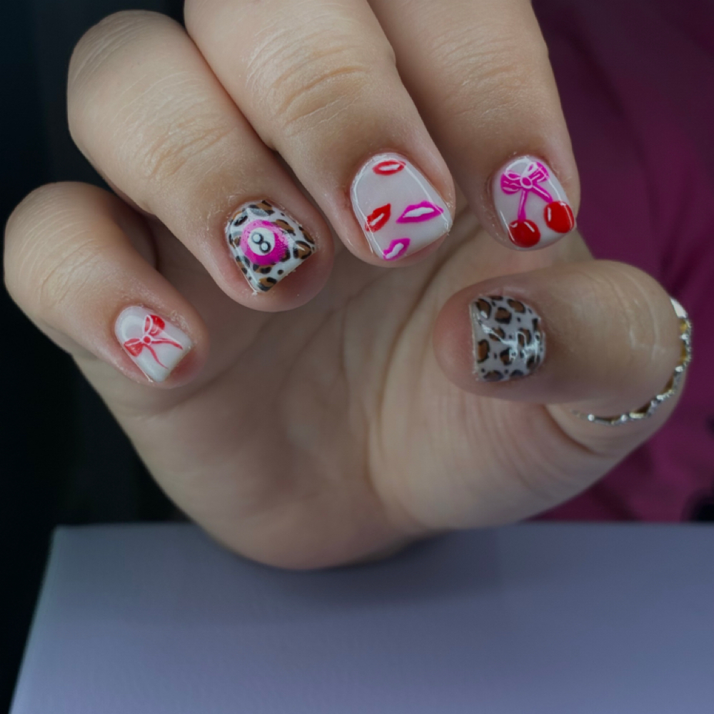 Builder Gel Mani at Exquisite Salon in harrison, AR