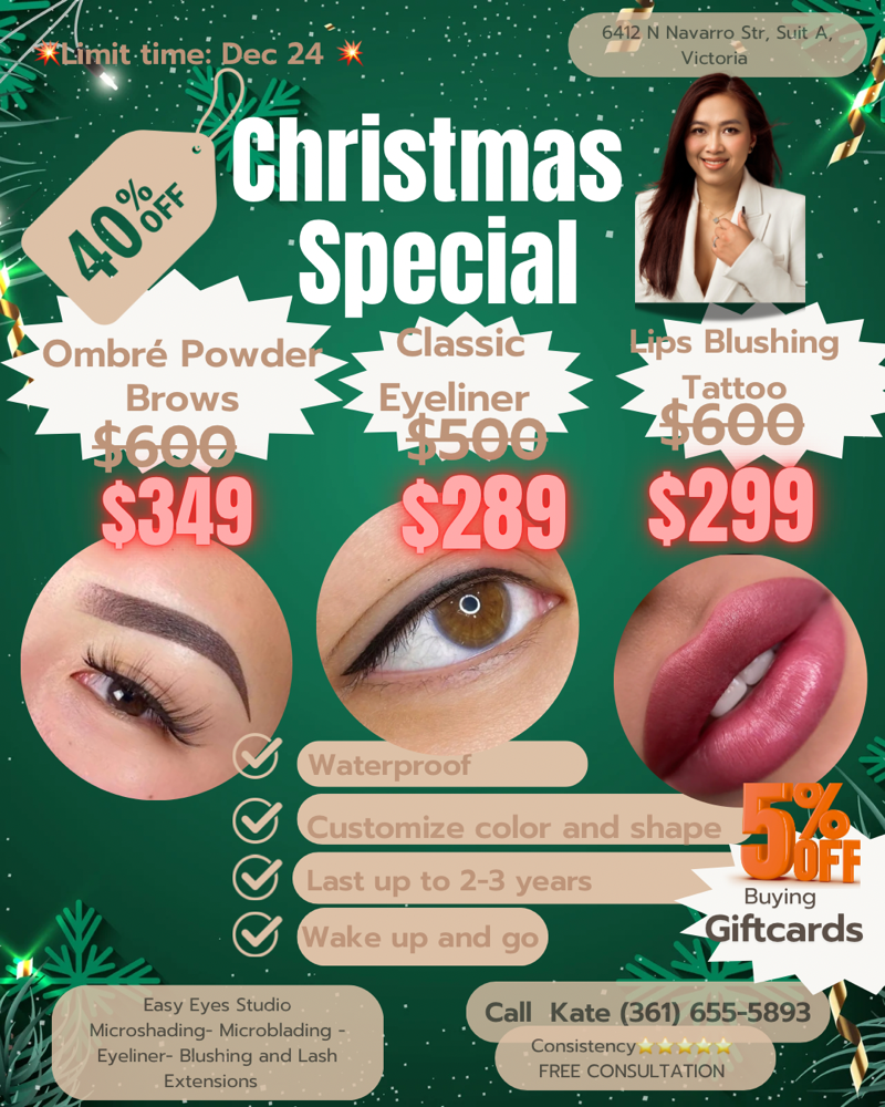 Special Powder Brows (Reg $500)