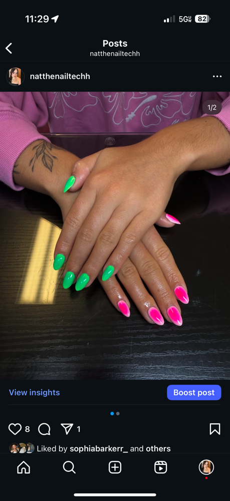 Gel X Full Set (short)