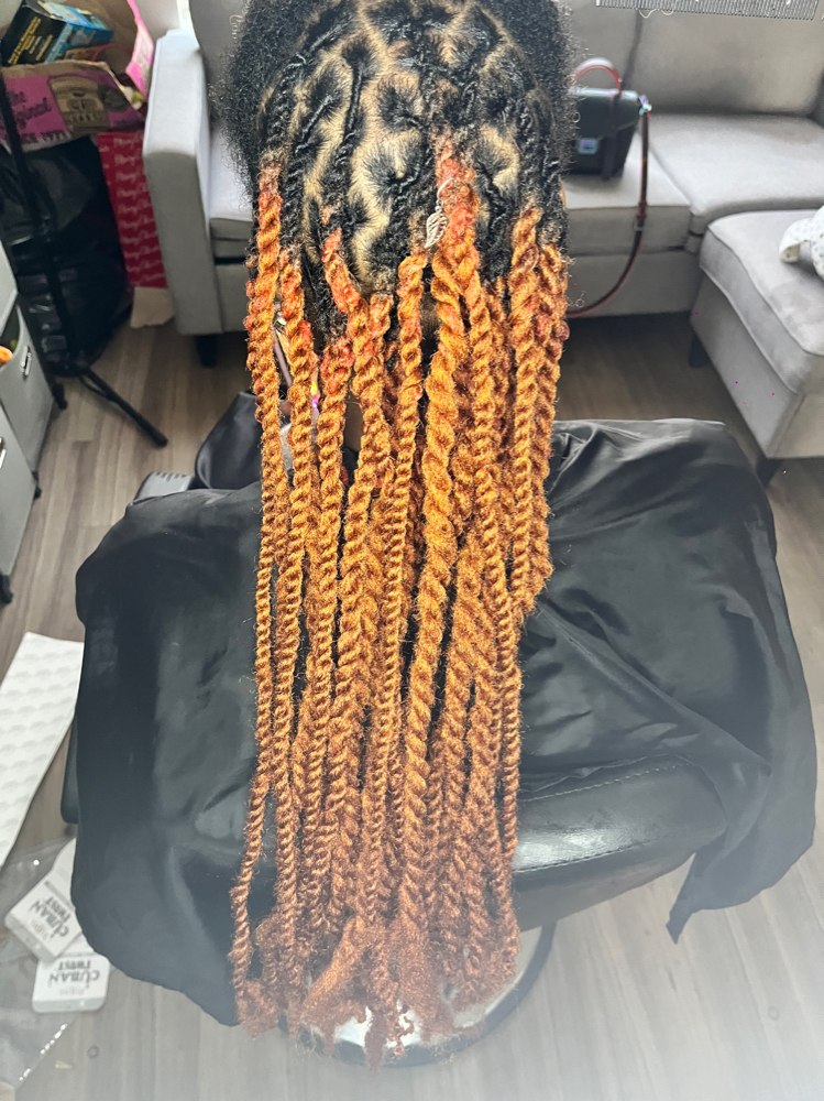 Exteneded Two Strand Twist at Loc.dRomance❤️ in Waldorf, MD