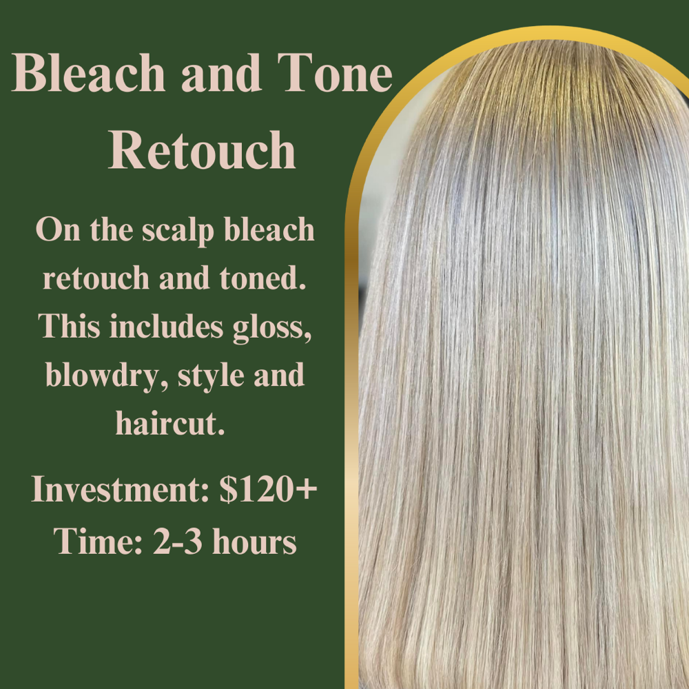 BLEACH AND TONE RETOUCH