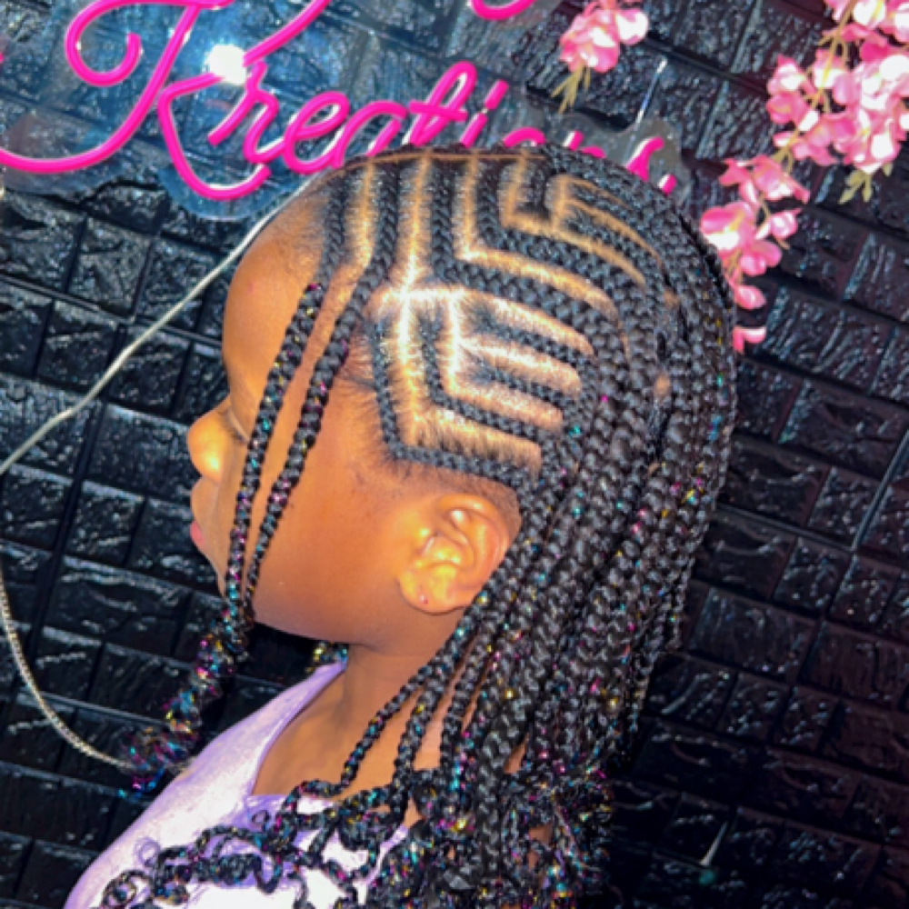 Kids Fulani Braids at KandyKreations in Monroe, LA