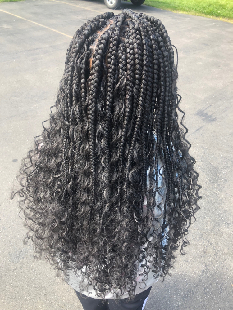Bohemian Box Braids