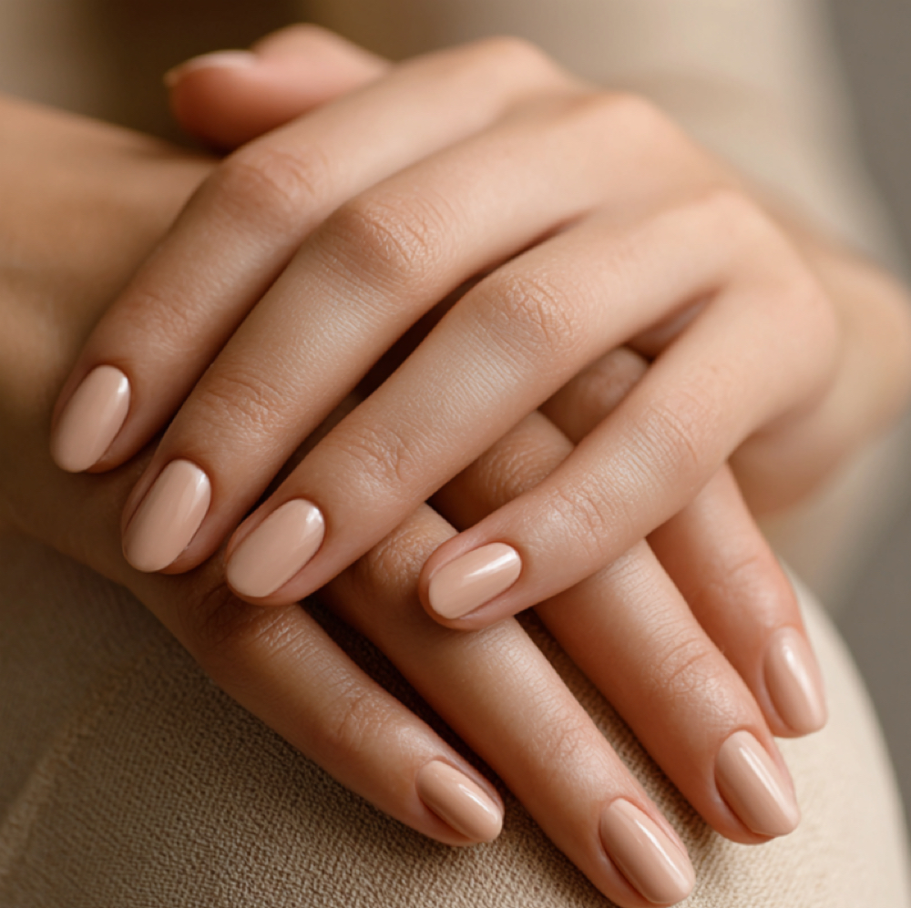 Regular Mani at Nina Beauty&Brows Studio in North Hollywood, CA
