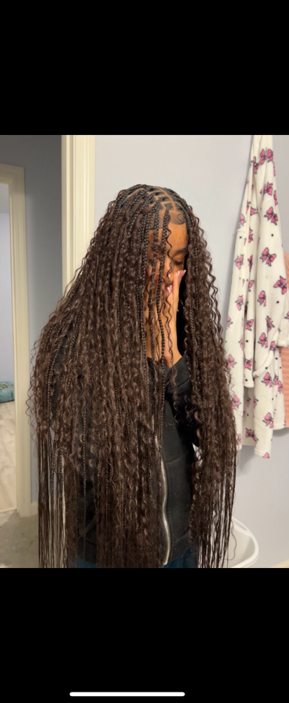 Small Boho Knotless
