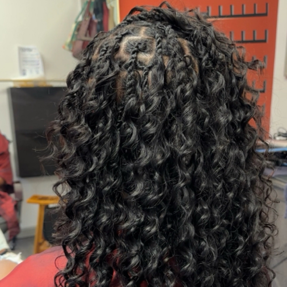 Locs - Boho 2 Strand Twists at Follicle & Foundation Natural Hair Care in Marietta, GA
