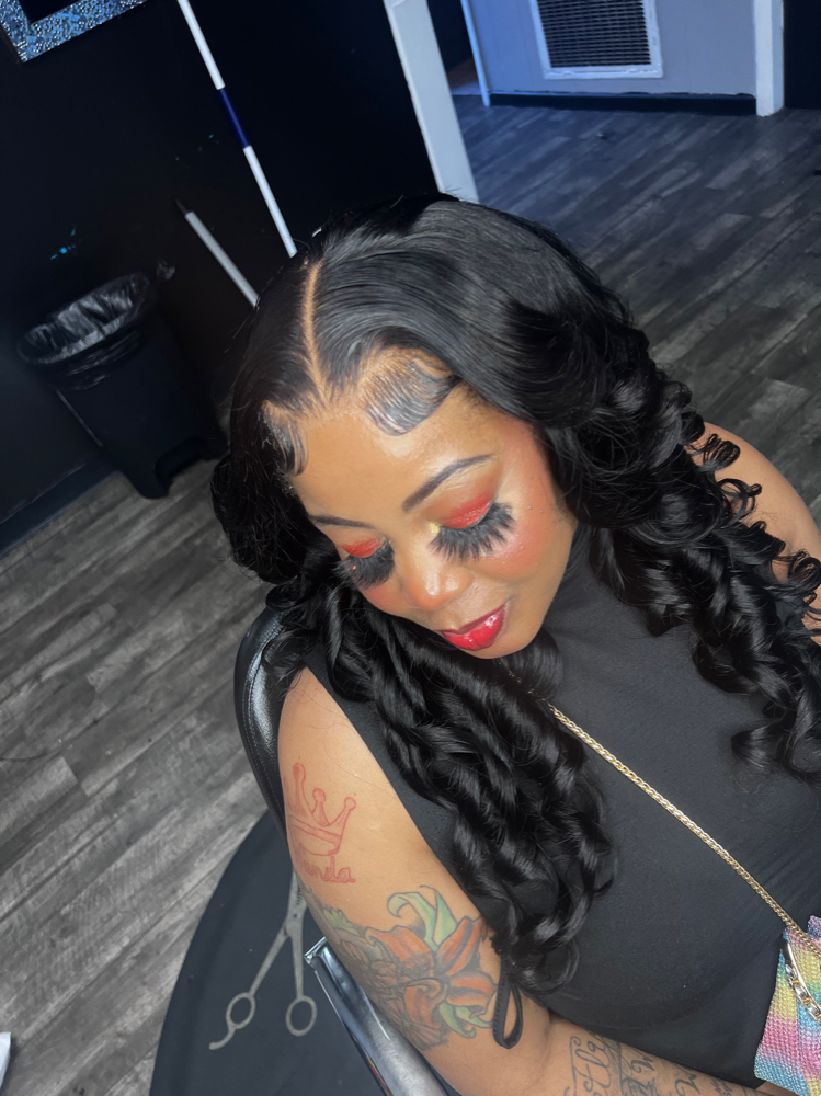 Sew-in w/Frontal