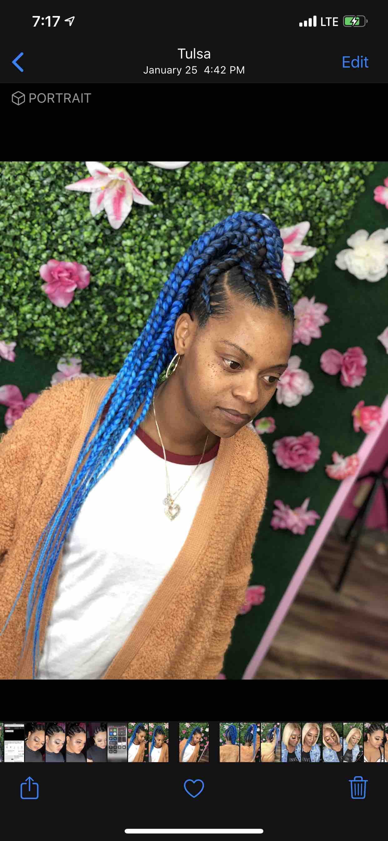 Feeder Braid Ponytail