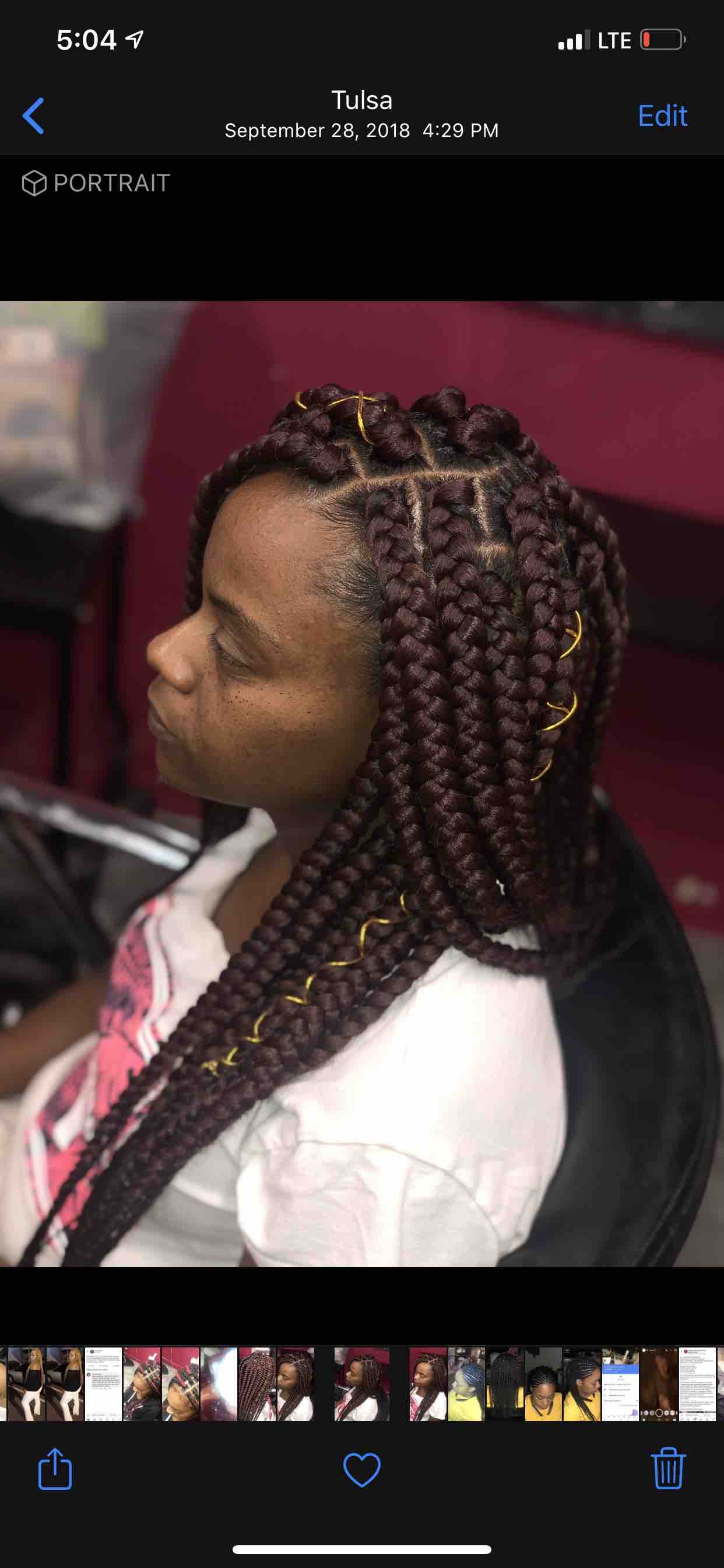 Box Braids Large