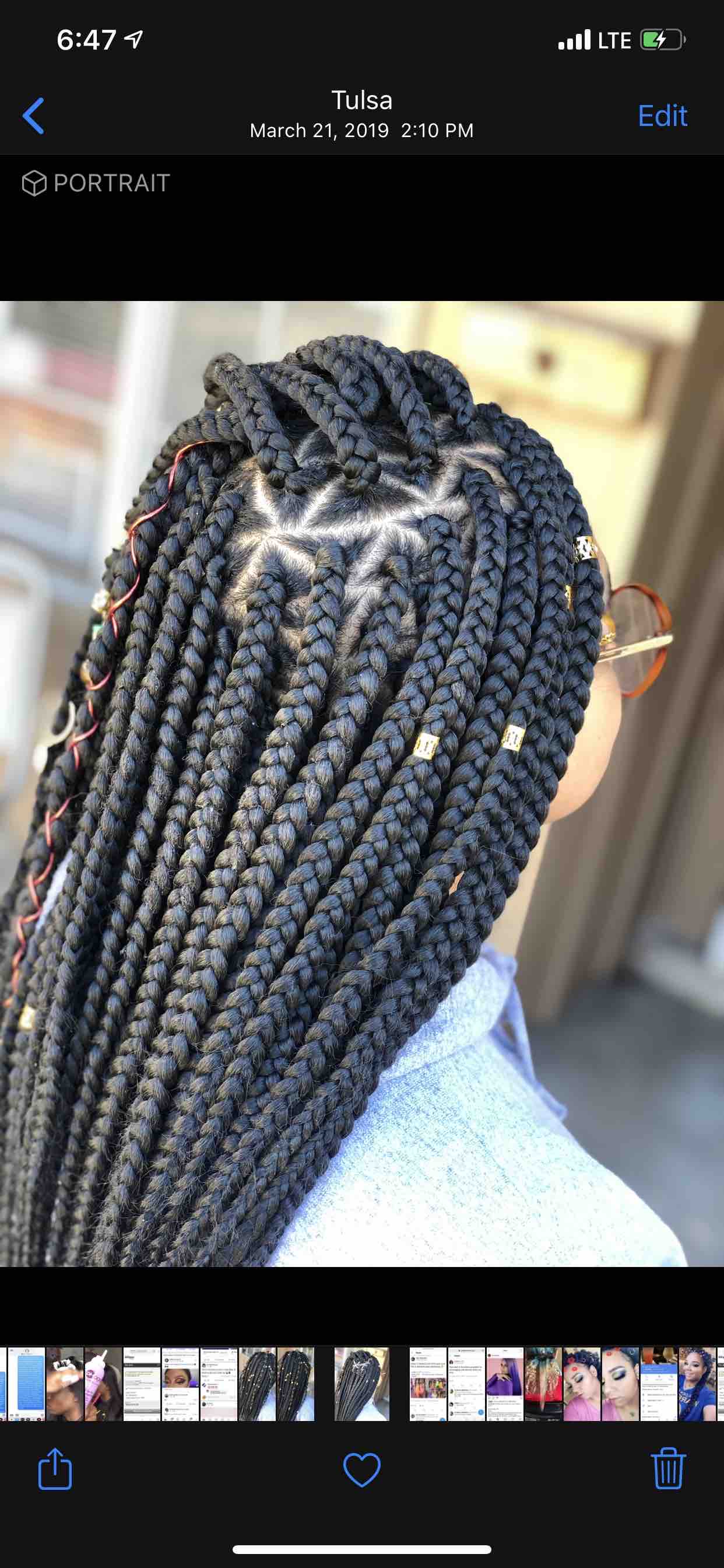 Box Braids Medium