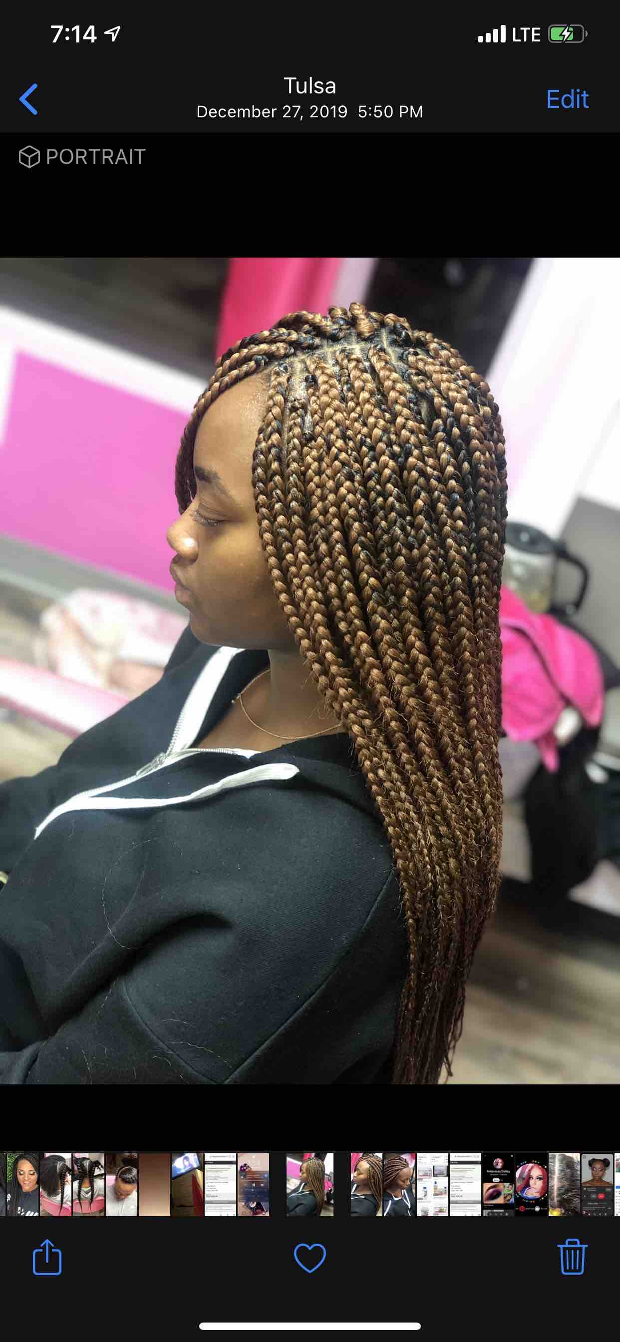 Box Braids Small