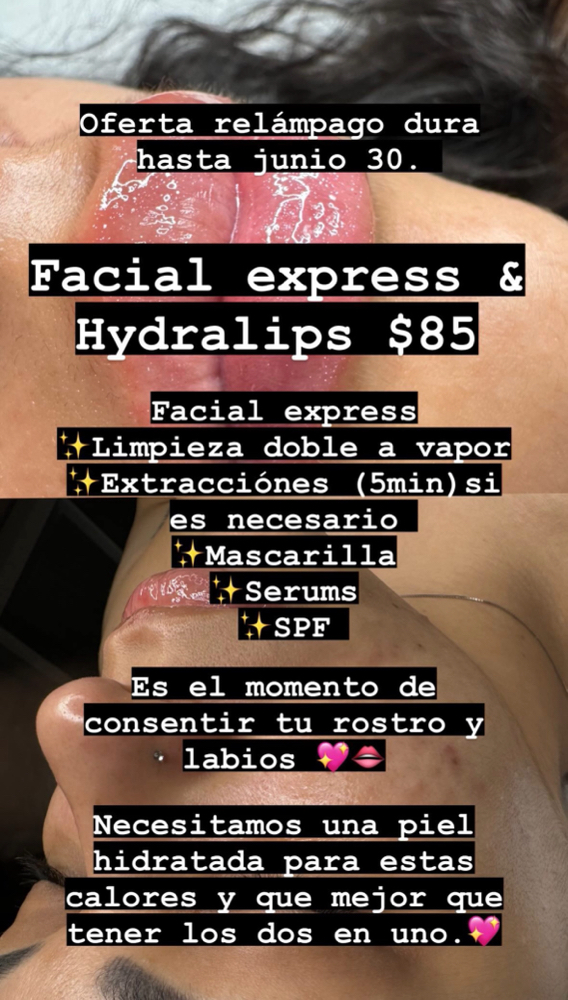 Express Facial & Le BB Lips