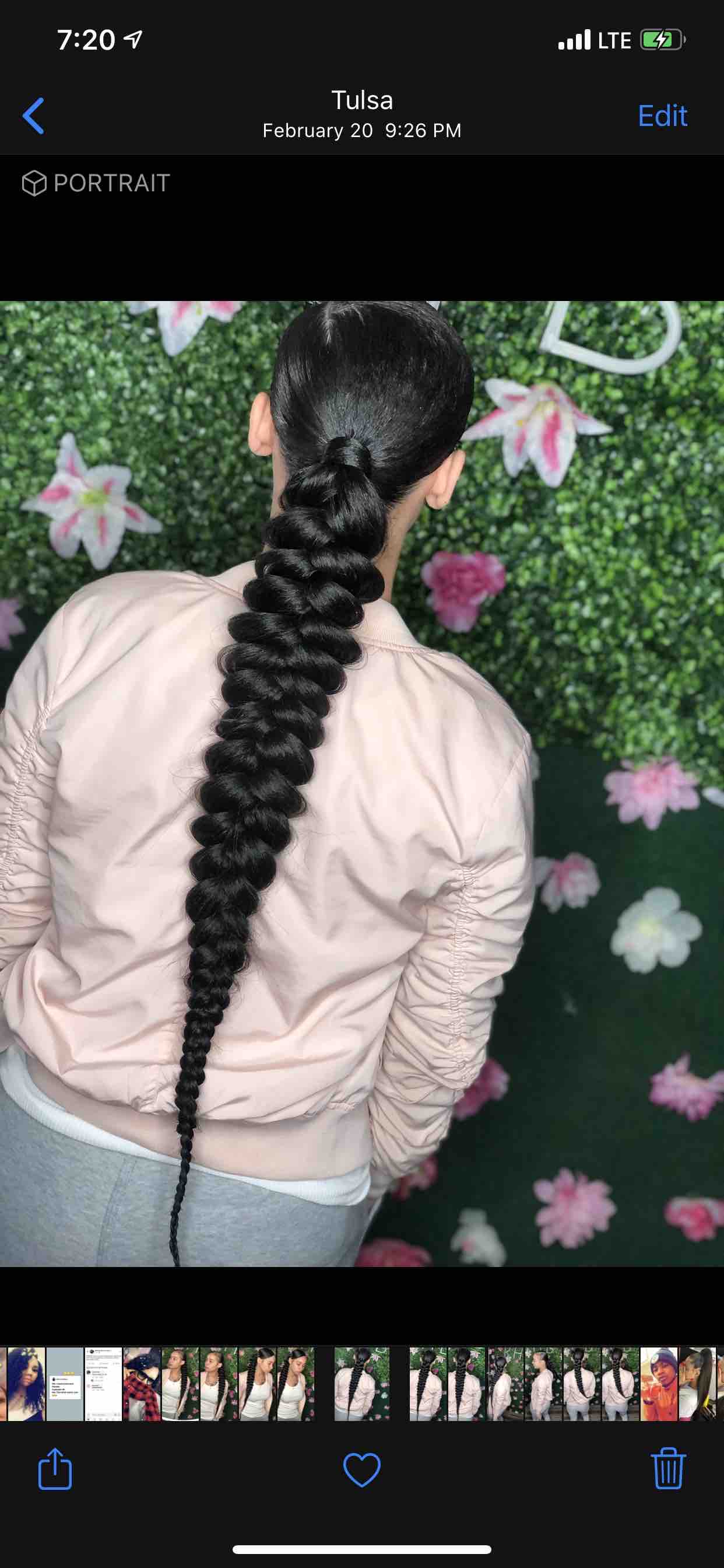 Butterfly Braid Ponytail