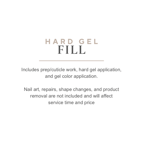 Hard Gel Fill