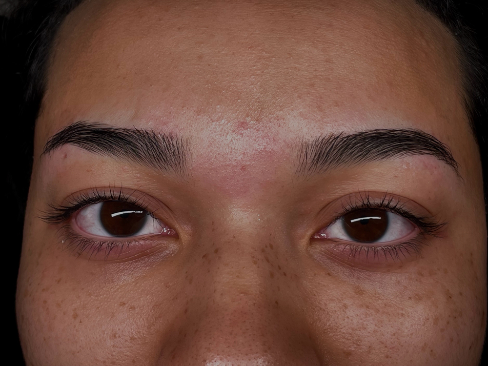 Lash lift and tint