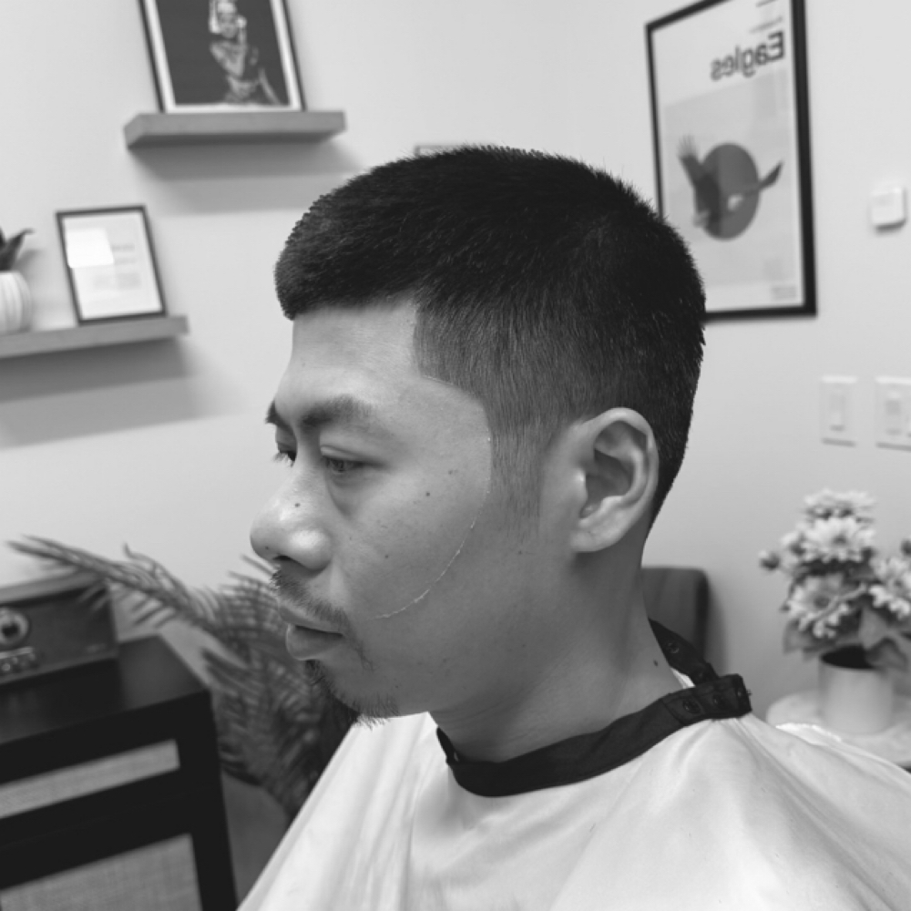 Buzz Cut at KRUT Barber Studio in Philadelphia, PA