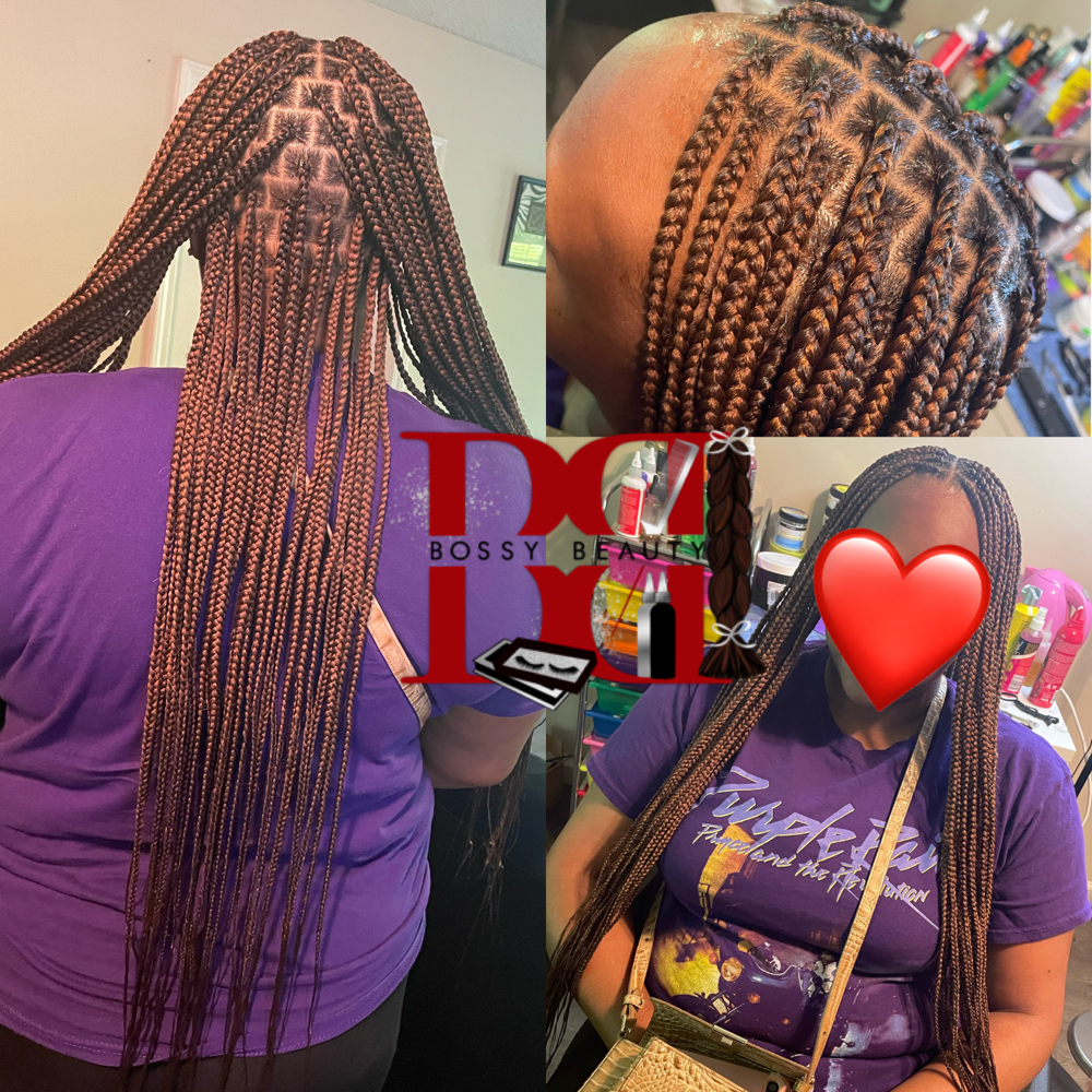 Small Knotless Braids (36inches)