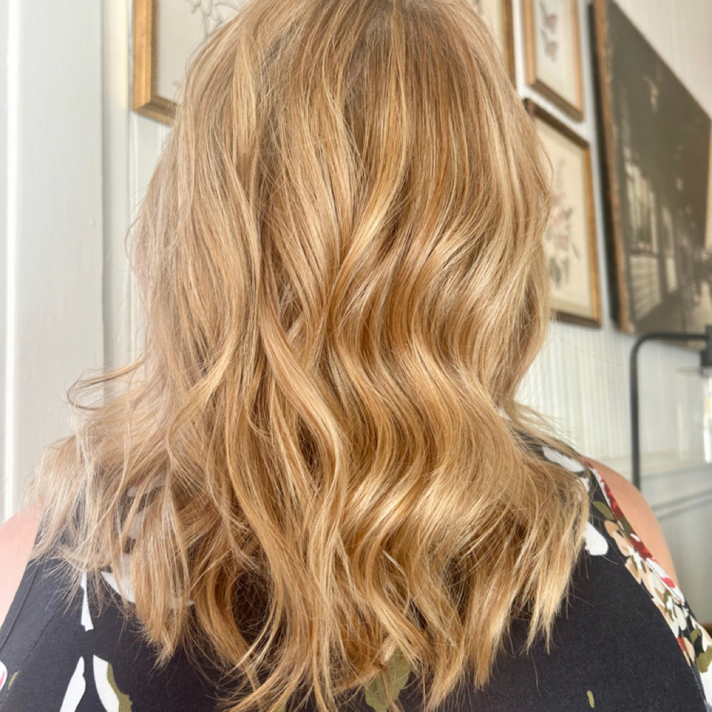 Root Color /blowdry at Hair By Dantia in Midlothian, TX