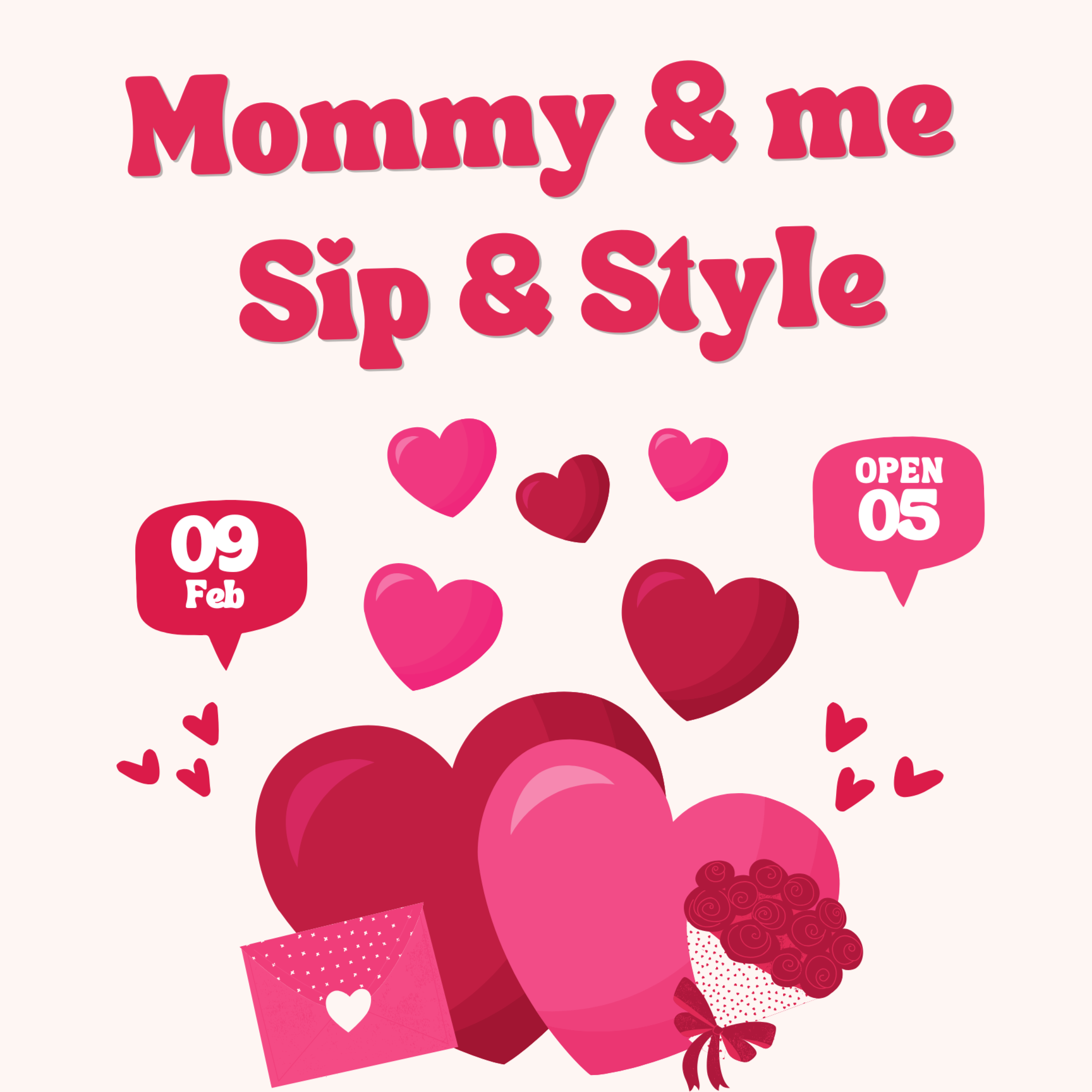 Mommy & Me Valentine Sip & Style