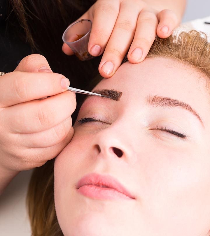 Brow Tinting - with shaping