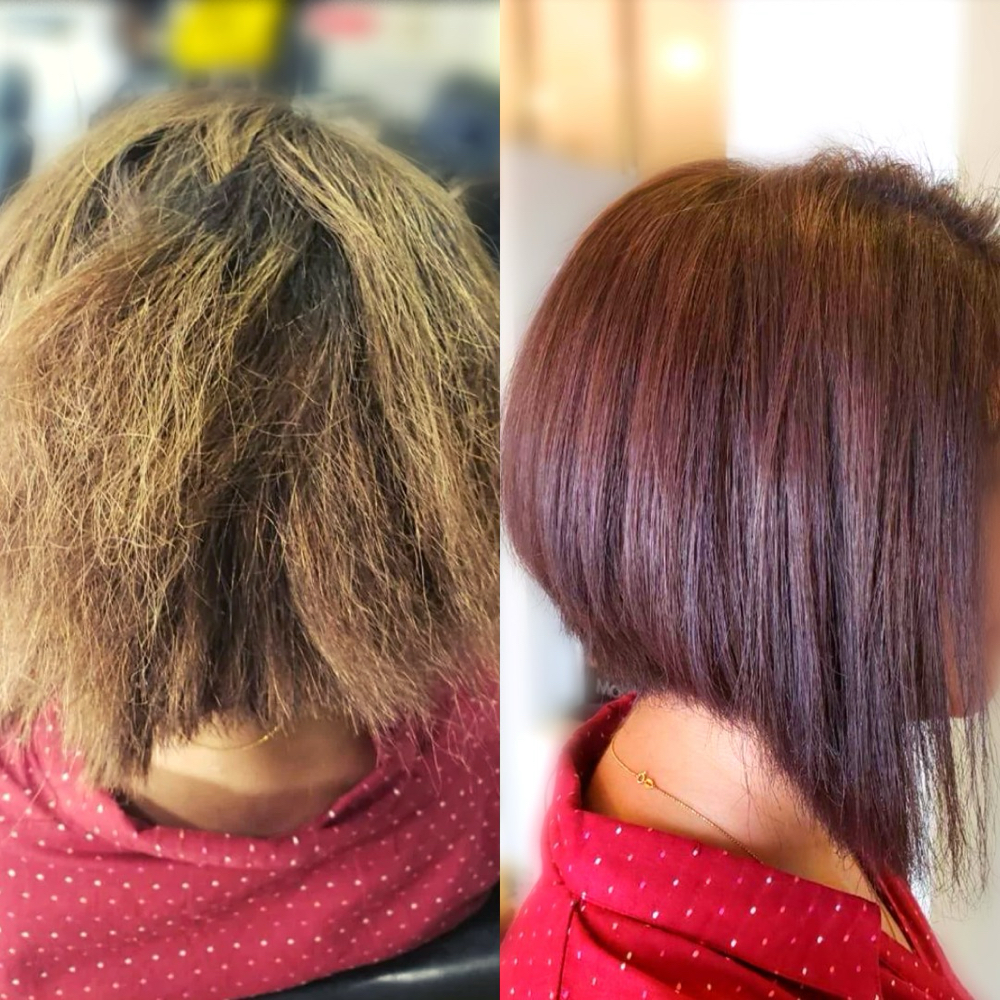 Hair Color Correction