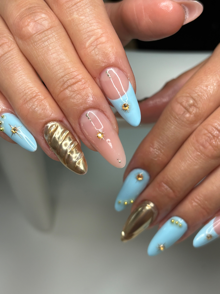 Moderate Nail Art/ Arte Moderado at Pure Nail Studio in Port Hueneme, CA