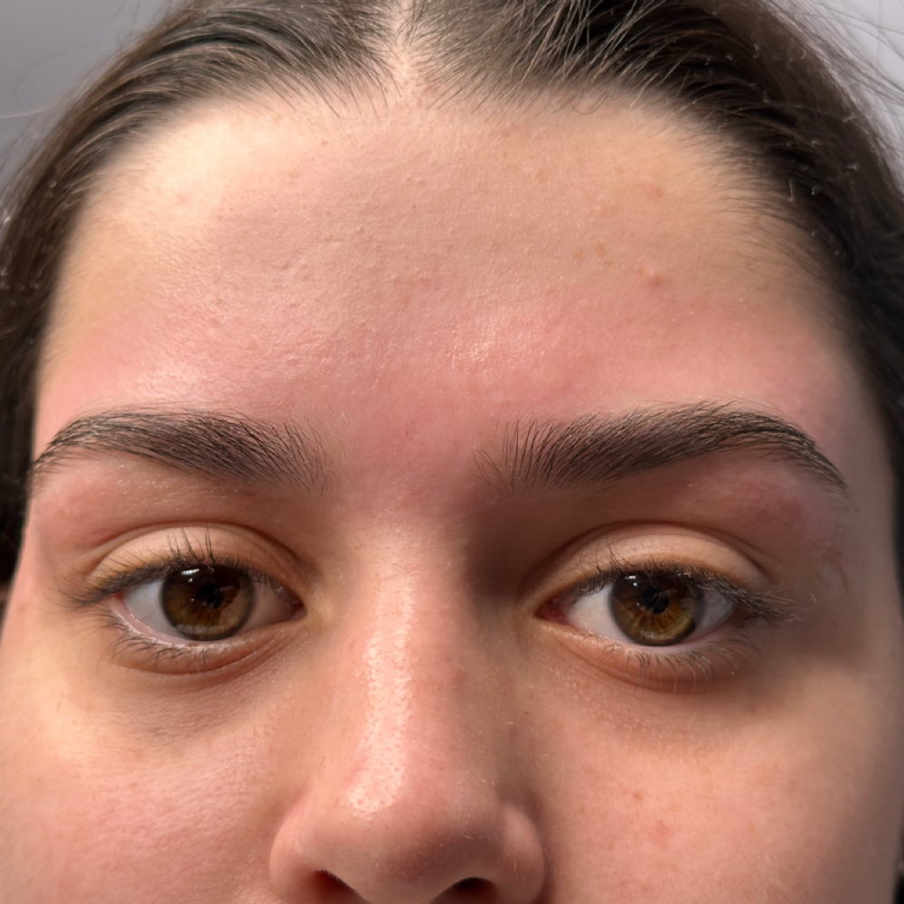 Threading eyebrows at Hodaya Nails & Beauty in Silver Spring, MD