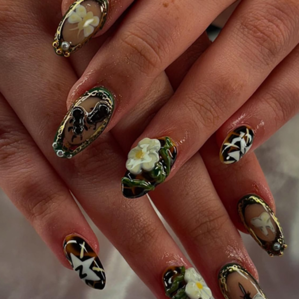 Custom Design Tier 4 at NailssByGena in Sinton, TX