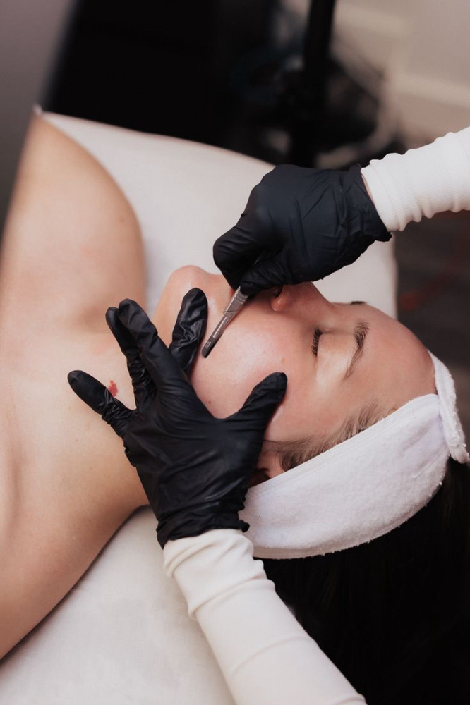 Dermaplaning Add On at Reborn beauty spa in Beverly, MA