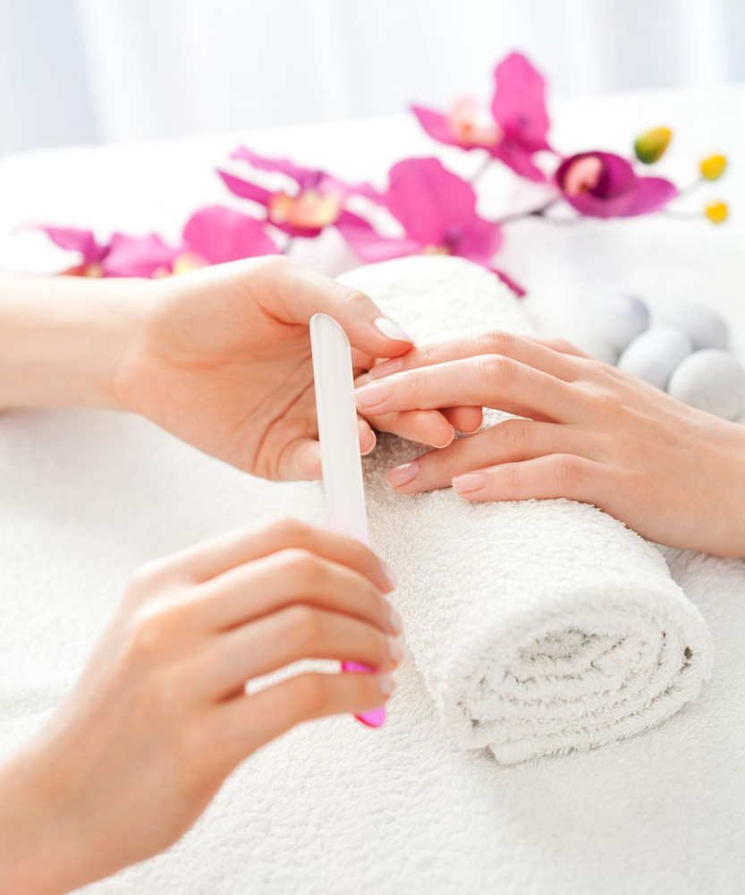 Manicure w/ Regular Polish at Nails By Gail in Mogadore, OH