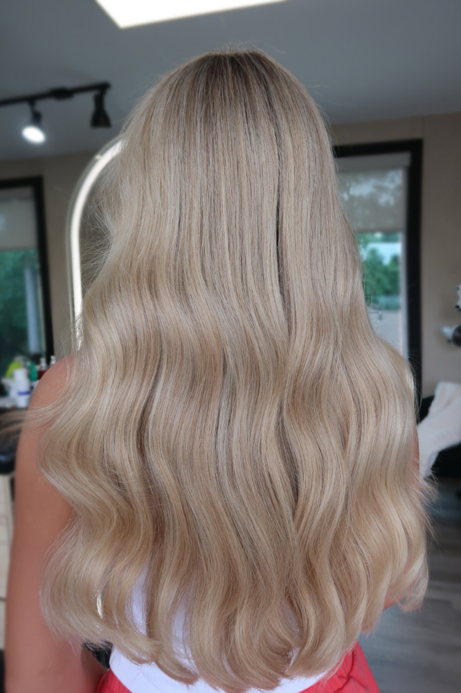 Shampoo & Style Without Extensions at Bella Ferguson in Spring, TX