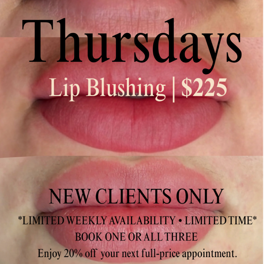 THURSDAYS ONLY *NEW CLIENTS ONLY* at Beauty Ink Studio in Corpus Christi, TX