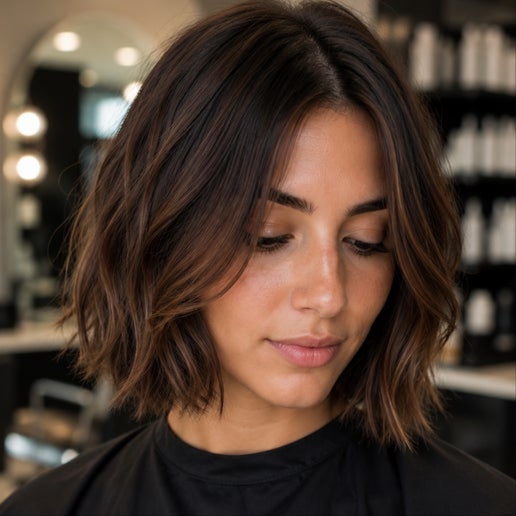 Short Haircut (Collarbone & Above) at Thrive by Rachel in Rockville, MD